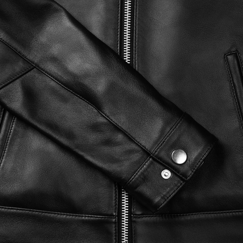 Black Ladies leather Jacket